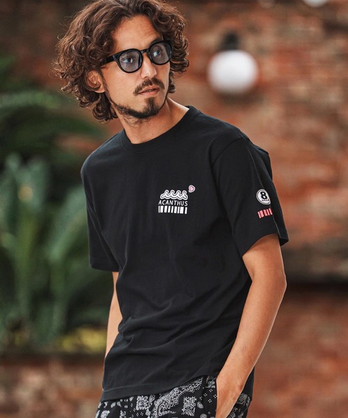 felkod（フィルコッド）の「mt10139-muta x ACANTHUS Collaboration Tee Tシャツ(F26S210)（Tシャツ/カットソー・メンズ・ホワイト/ブラック/ネイビー・S/M/L/XL）」の14枚目の写真