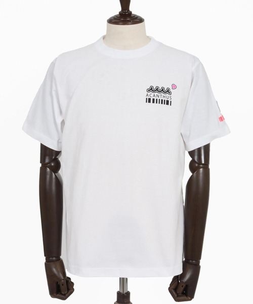 felkod（フィルコッド）の「mt10139-muta x ACANTHUS Collaboration Tee Tシャツ(F26S210)（Tシャツ/カットソー・メンズ・ホワイト/ブラック/ネイビー・S/M/L/XL）」の19枚目の写真