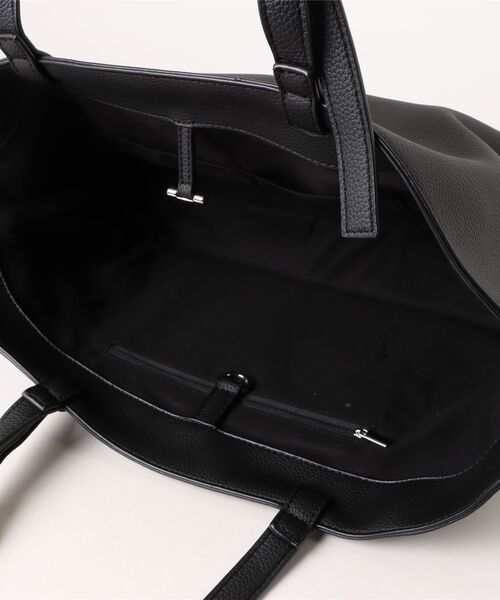 enlit(エンリット)の「【 enlit 】 ワイドシルエット トートバッグ(トートバッグ・レディース・アイボリー/ブラック/ベージュ・FREE)」の6枚目の写真
