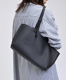 【 enlit 】 ワイドシルエット トートバッグ