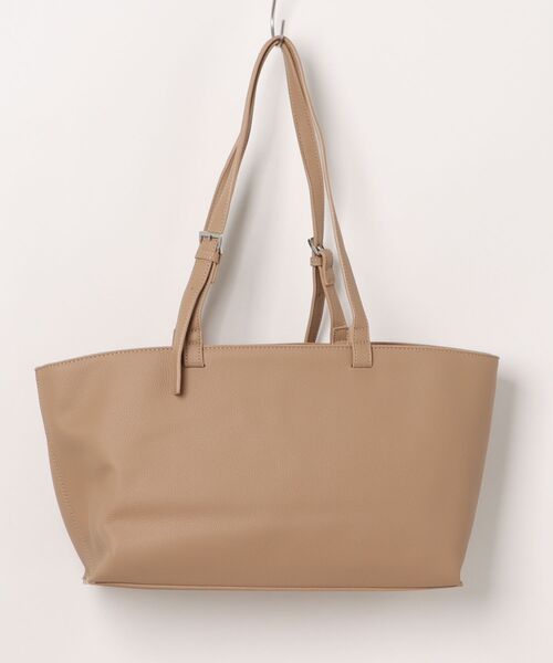enlit(エンリット)の「【 enlit 】 ワイドシルエット トートバッグ(トートバッグ・レディース・アイボリー/ブラック/ベージュ・FREE)」の10枚目の写真