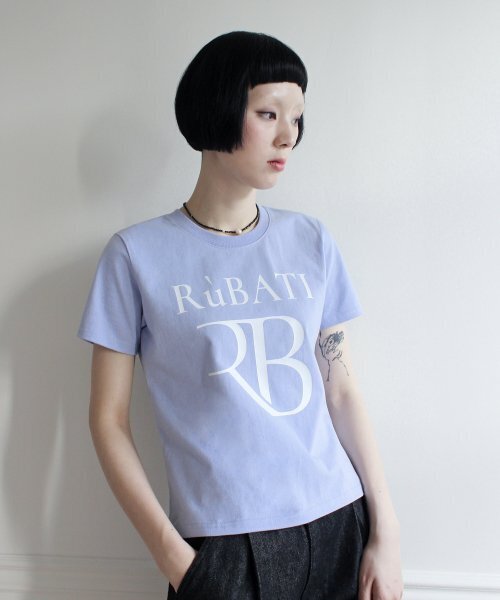 RUBATI(ルバティ)の「R.B Logo Tshirt (SERENITY)(Tシャツ/カットソー・レディース・その他・size2/size1)」の3枚目の写真