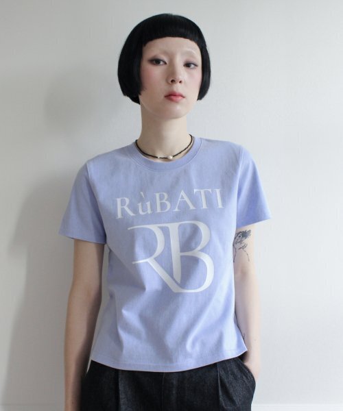 RUBATI(ルバティ)の「R.B Logo Tshirt (SERENITY)(Tシャツ/カットソー・レディース・その他・size2/size1)」の4枚目の写真