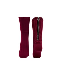 WIDE RIB ZIPPER SOCKS / ワイドリブジッパーソックス