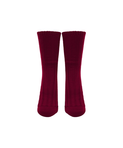 FAKUI(ファクイ)の「WIDE RIB ZIPPER SOCKS / ワイドリブジッパーソックス(ソックス/靴下・レディース・ピンク/グリーン・22.0~24.0cm)」の9枚目の写真