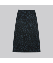 Floral long skirt FRFA01SK01_Navy