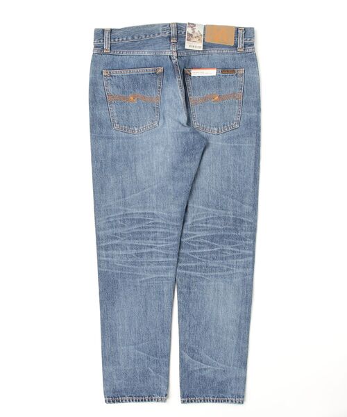 Nudie Jeans(ヌーディージーンズ)の「Nudie Jeans/ヌーディージーンズ Steady Eddie II / レギュラーテーパード ジーンズ / Raw Tracks(デニムパンツ・メンズ・ライトインディゴブルー・32/30/29/31)」の10枚目の写真