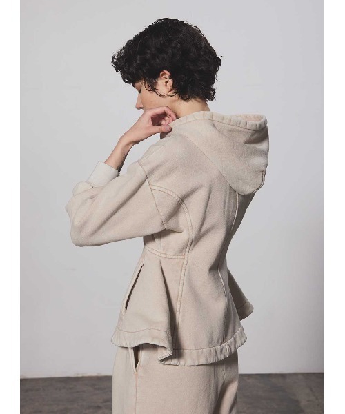 コエル レースアップフーディ COEL（コエル）の「レースアップフーディ（パーカー）」 - WEAR
