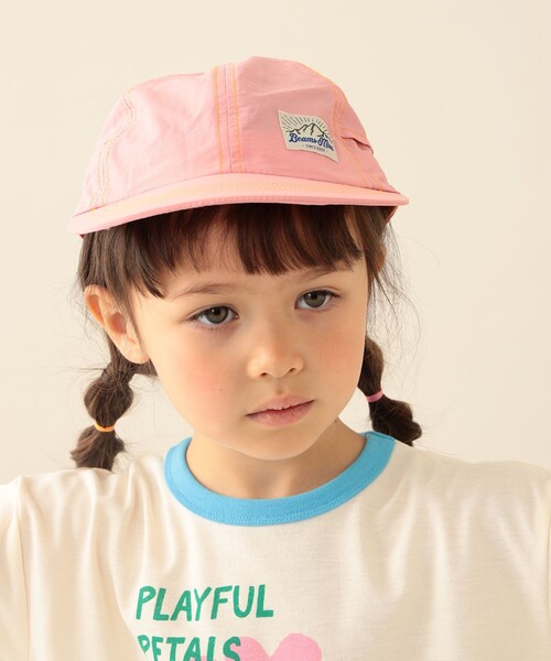 BEAMS mini(ビームスミニ)の「ベンチレーション キャップ 2026SS(キャップ・キッズ・ピンク/ミント/ホワイト系その他5・ONE SIZE)」の8枚目の写真