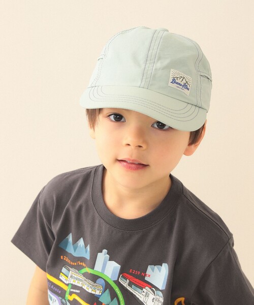 BEAMS mini(ビームスミニ)の「ベンチレーション キャップ 2026SS(キャップ・キッズ・ピンク/ミント/ホワイト系その他5・ONE SIZE)」の6枚目の写真