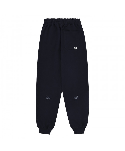 ALL EYES DOWN(オール アイズ ダウン)の「LOGO SWEAT PANTS(Navy)(スウェットパンツ・レディース・その他・SMALL/MEDIUM/LARGE/X-LARGE)」の2枚目の写真