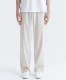 WHOLOVESART（フーラブズアート）の「Unisex semi-wide banding slacks - Ivory（スラックス）」