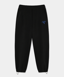 DOLPHIN WAVE APPAREL（ドルフィンウェーブアパレル）の「Dolphin Chain Embroidered Fleece String Pants Black（スウェットパンツ）」