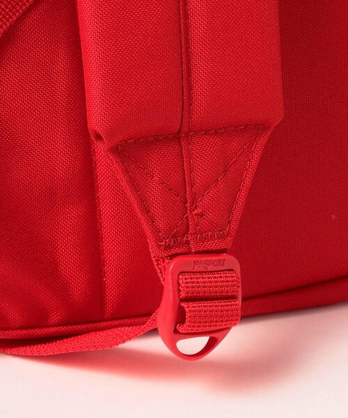 JANSPORT(ジャンスポーツ)の「JANSPORT / ECO MESH PACK(バックパック/リュック・レディース・レッド・ONE SIZE)」の5枚目の写真