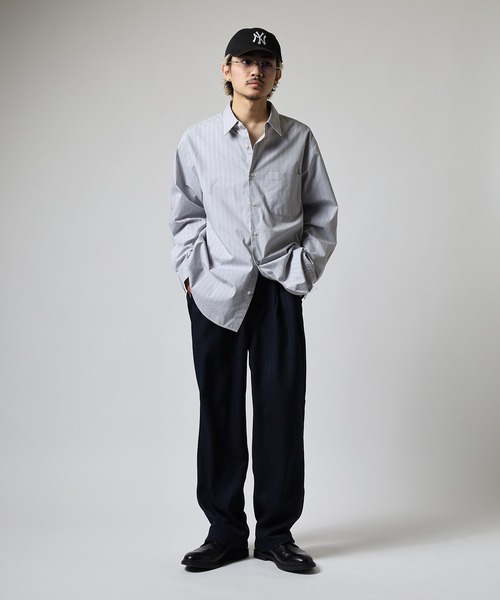 FUNALIVE(ファンアライブ)の「WOOLIGHT HOLIDAY PANTS(スラックス・メンズ・ネイビー系/ブラウン系/ブラック系・LL/M/L)」の3枚目の写真