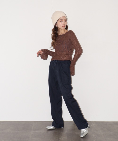 FUNALIVE(ファンアライブ)の「WOOLIGHT HOLIDAY PANTS(スラックス・メンズ・ネイビー系/ブラウン系/ブラック系・LL/M/L)」の19枚目の写真
