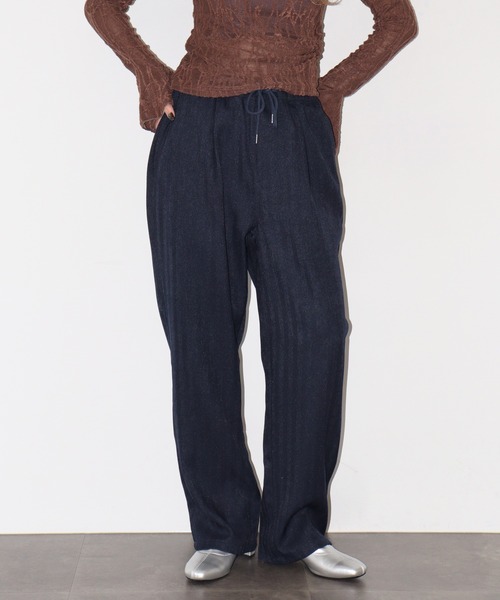 FUNALIVE(ファンアライブ)の「WOOLIGHT HOLIDAY PANTS(スラックス・メンズ・ネイビー系/ブラウン系/ブラック系・LL/M/L)」の17枚目の写真