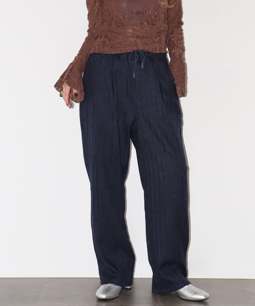 FUNALIVE(ファンアライブ)の「WOOLIGHT HOLIDAY PANTS(スラックス・メンズ・ネイビー系/ブラウン系/ブラック系・LL/M/L)」の16枚目の写真