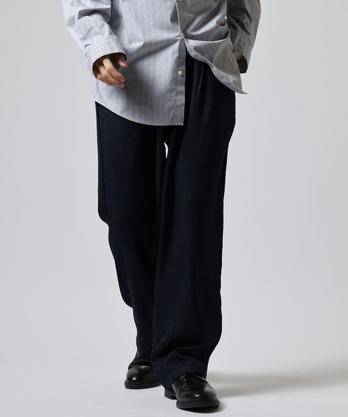 FUNALIVE(ファンアライブ)の「WOOLIGHT HOLIDAY PANTS(スラックス・メンズ・ネイビー系/ブラウン系/ブラック系・LL/M/L)」の22枚目の写真