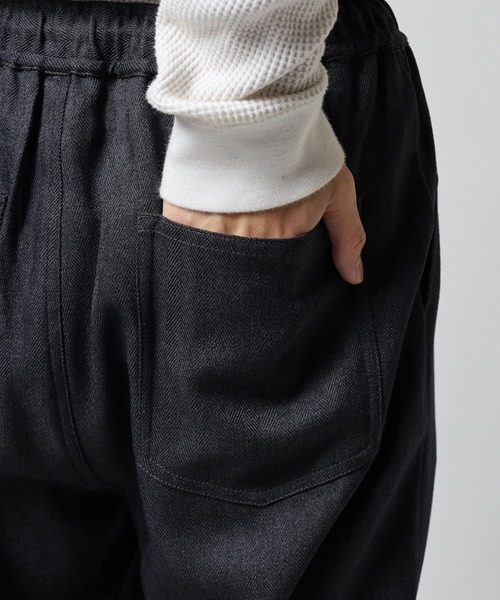 FUNALIVE(ファンアライブ)の「WOOLIGHT HOLIDAY PANTS(スラックス・メンズ・ネイビー系/ブラウン系/ブラック系・LL/M/L)」の10枚目の写真