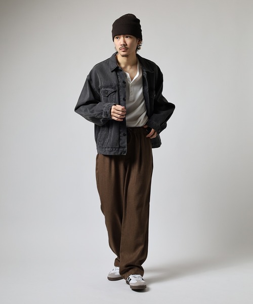 FUNALIVE(ファンアライブ)の「WOOLIGHT HOLIDAY PANTS(スラックス・メンズ・ネイビー系/ブラウン系/ブラック系・LL/M/L)」の14枚目の写真
