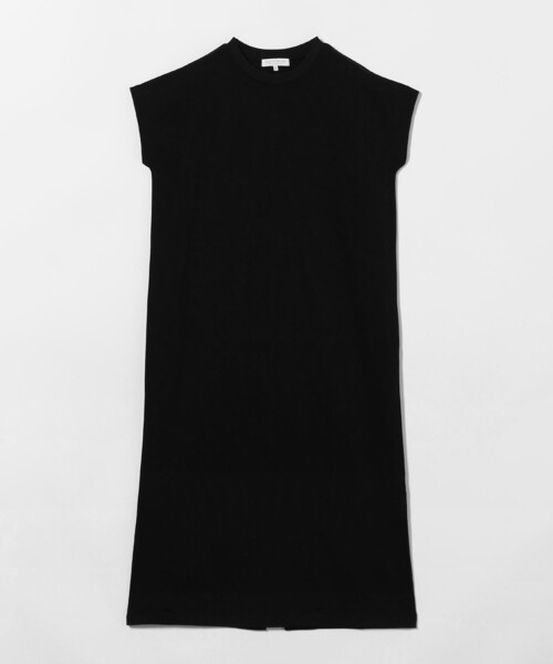 A DAY IN THE LIFE UNITED ARROWS（アデイインザライフユナイテッドアローズ）の「フレンチスリーブ Tワンピース ＜A DAY IN THE LIFE＞（ワンピース・レディース・その他2/ブラック/ナチュラル/ライトブルー・S/M）」の2枚目の写真
