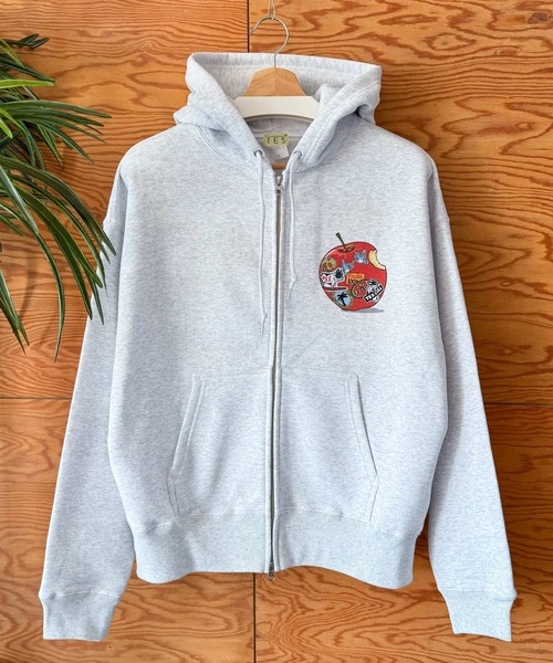 The Endless Summer(エンドレスサマー)の「【WEB / FLAG SHOP限定】TES CALIFORNIA BOX SILHOUETTE ZIP PK / ボックスシルエットジップパーカー(パーカー・メンズ・A/B・SMALL/MEDIUM/LARGE/X-LARGE)」の6枚目の写真