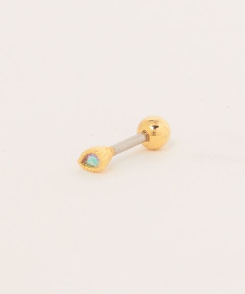 TONE SELECT GOODS(トーンセレクトグッズ)の「【Peony/ピオニー】/ステンレスポスト 片耳用 アクアドロップピアス(ピアス(片耳用)・レディース・シルバー/ゴールド・FREE)」の7枚目の写真
