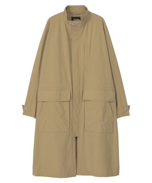 ZUCCa（ズッカ）の「(S)4WAYライトクロス / コート / (O)（その他アウター・レディース・ベージュ・XS size/M size）」の2枚目の写真