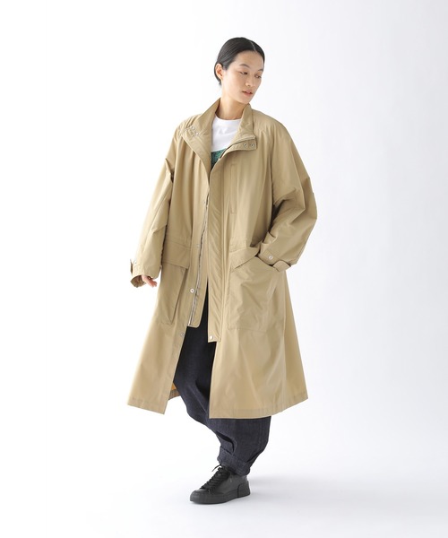 ZUCCa（ズッカ）の「(S)4WAYライトクロス / コート / (O)（その他アウター・レディース・ベージュ・XS size/M size）」の3枚目の写真