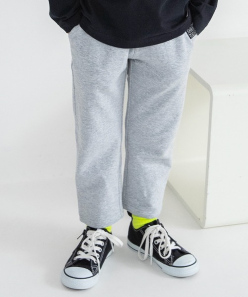 BRANSHES（ブランシェス）の「【防汚加工/ブランシェスmini】やわらかカットロングパンツ（その他パンツ・キッズ・杢グレー/チャコールグレー/グリーン/ブラウン/カラフル・100/120/110/130/80/90）」の3枚目の写真