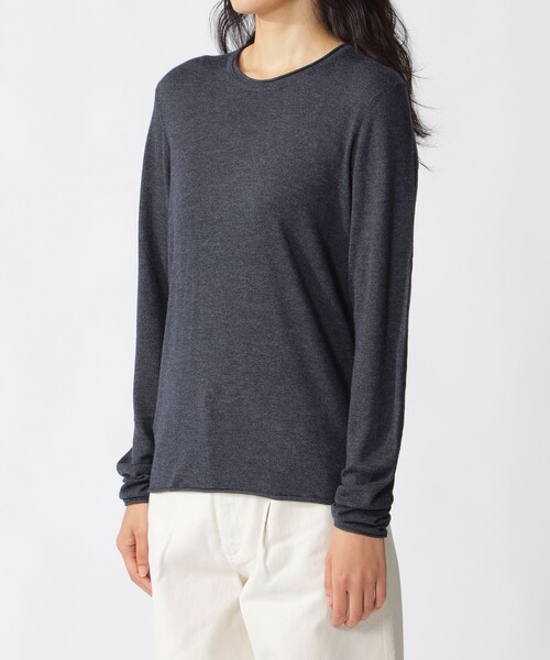 ECOALF（エコアルフ）の「MILO ライトウール ニット / MILO KNIT WOMAN（ニット/セーター・レディース・チャコールグレー/グレー・S/XS）」の10枚目の写真