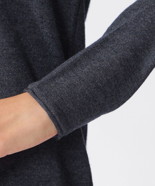 ECOALF（エコアルフ）の「MILO ライトウール ニット / MILO KNIT WOMAN（ニット/セーター・レディース・チャコールグレー/グレー・S/XS）」の12枚目の写真
