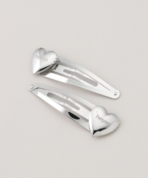 IENA | HEYEP/ヘイップ Heart Clips-2PCS ヘアクリップ HP10125(バレッタ/ヘアクリップ)