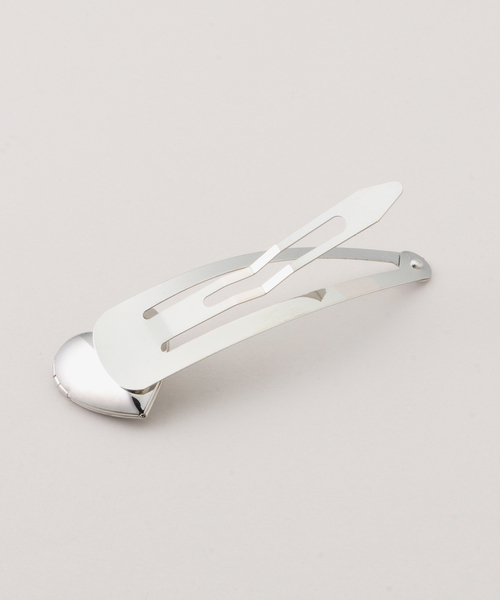 IENA(イエナ)の「HEYEP/ヘイップ Heart Clips-2PCS ヘアクリップ HP10125(バレッタ/ヘアクリップ・レディース・シルバー・FREE)」の3枚目の写真