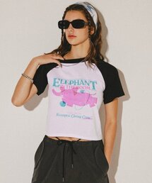ヴィンテージラグランTシャツ(ブラック)