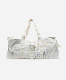 GATHERLAZY（ギャザーレイジー）の「ウォッシュドアトリエバッグ [ホワイト]（ボストンバッグ）」