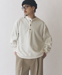 Lui's | 鹿の子ヘンリーネックプルオーバー(Tシャツ/カットソー)