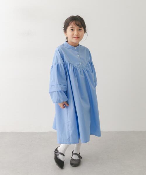 URBAN RESEARCH DOORS(アーバンリサーチドアーズ)の「切替ギャザーワンピース(KIDS)(ワンピース・キッズ・ブルー/ストライプ・105/120/135)」の22枚目の写真