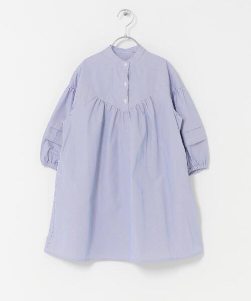 URBAN RESEARCH DOORS(アーバンリサーチドアーズ)の「切替ギャザーワンピース(KIDS)(ワンピース・キッズ・ブルー/ストライプ・105/120/135)」の18枚目の写真