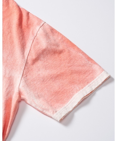 wjk(ダヴルジェイケイ)の「back-spray dye S/S(Tシャツ/カットソー・メンズ・ブラック/ブルー/オレンジ・SMALL/MEDIUM/LARGE/X-LARGE)」の10枚目の写真