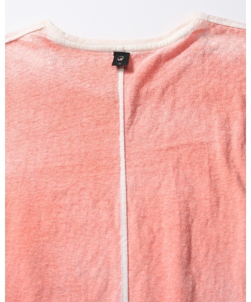 wjk(ダヴルジェイケイ)の「back-spray dye S/S(Tシャツ/カットソー・メンズ・ブラック/ブルー/オレンジ・SMALL/MEDIUM/LARGE/X-LARGE)」の12枚目の写真