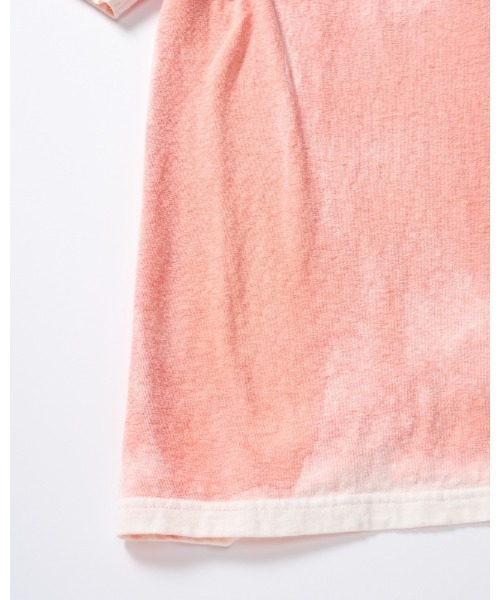 wjk(ダヴルジェイケイ)の「back-spray dye S/S(Tシャツ/カットソー・メンズ・ブラック/ブルー/オレンジ・SMALL/MEDIUM/LARGE/X-LARGE)」の14枚目の写真