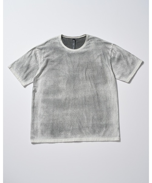 wjk(ダヴルジェイケイ)の「back-spray dye S/S(Tシャツ/カットソー・メンズ・ブラック/ブルー/オレンジ・SMALL/MEDIUM/LARGE/X-LARGE)」の20枚目の写真
