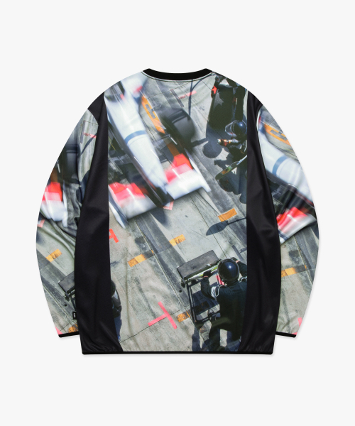 LMCの「OVAL AOP LONG SLV JERSEY gray（Tシャツ/カットソー・レディース・その他・S/M/L）」の4枚目の写真