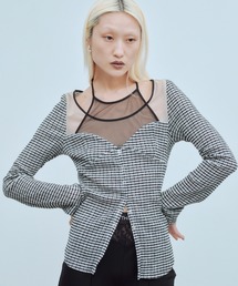 THINGS THAT MATTER | CHAOS BUSTIER TOPS / カオス ビスチェ トップス(シャツ/ブラウス)