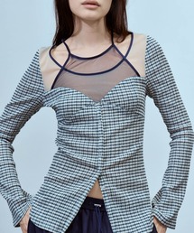 THINGS THAT MATTER | CHAOS BUSTIER TOPS / カオス ビスチェ トップス(シャツ/ブラウス)