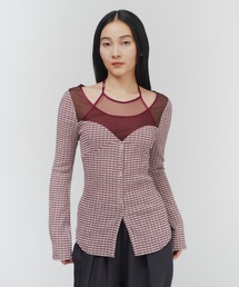 THINGS THAT MATTER | CHAOS BUSTIER TOPS / カオス ビスチェ トップス(シャツ/ブラウス)