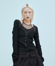 THINGS THAT MATTER | CHAOS BUSTIER TOPS / カオス ビスチェ トップス(シャツ/ブラウス)