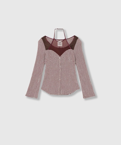 トップス THINGS THAT MATTER CHAOS BUSTIER TOPS CHAOS BUSTIER TOPS / カオス ビスチェ トップス（シャツ/ブラウス